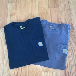 Set of 2 Carhartt work shirts